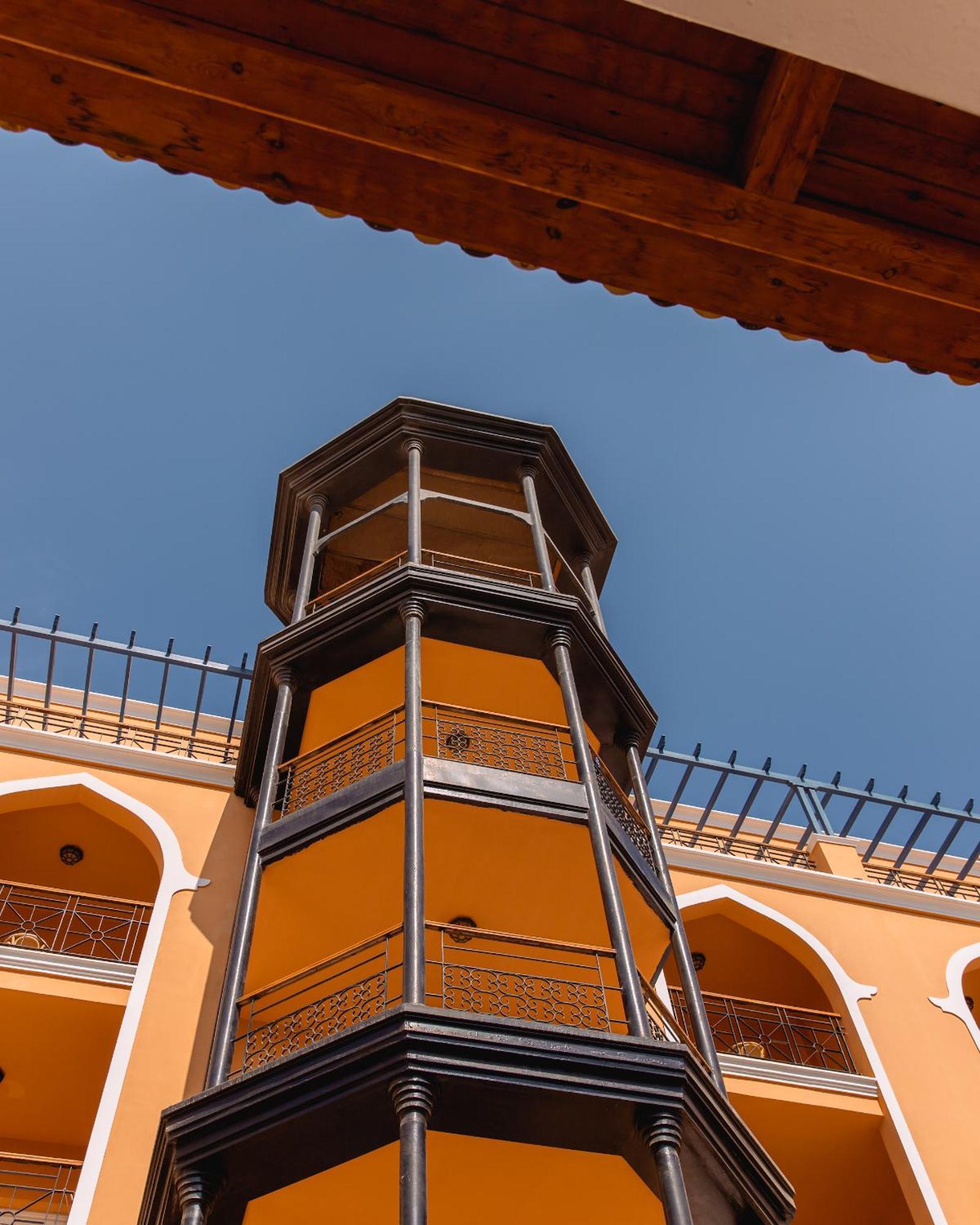 The Grand Resort Hurghada Exterior photo The tower of the palace
